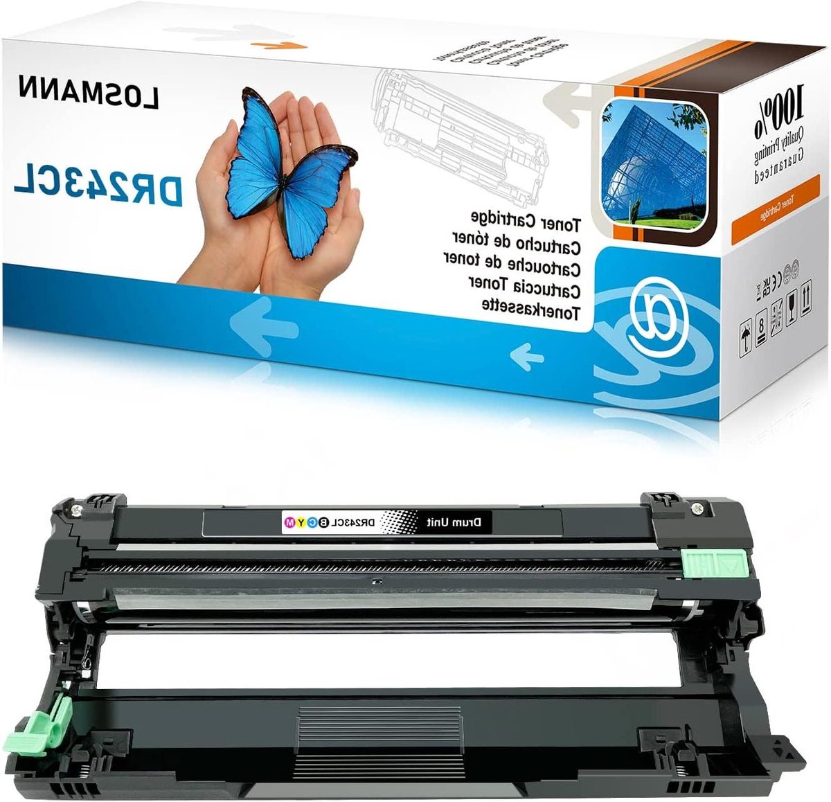 Drum Unit - Toner Drum - Kleuren Printen - Hoge Capaciteit - 18000 Pagina's - Zwart/Cyaan/Magenta/Geel