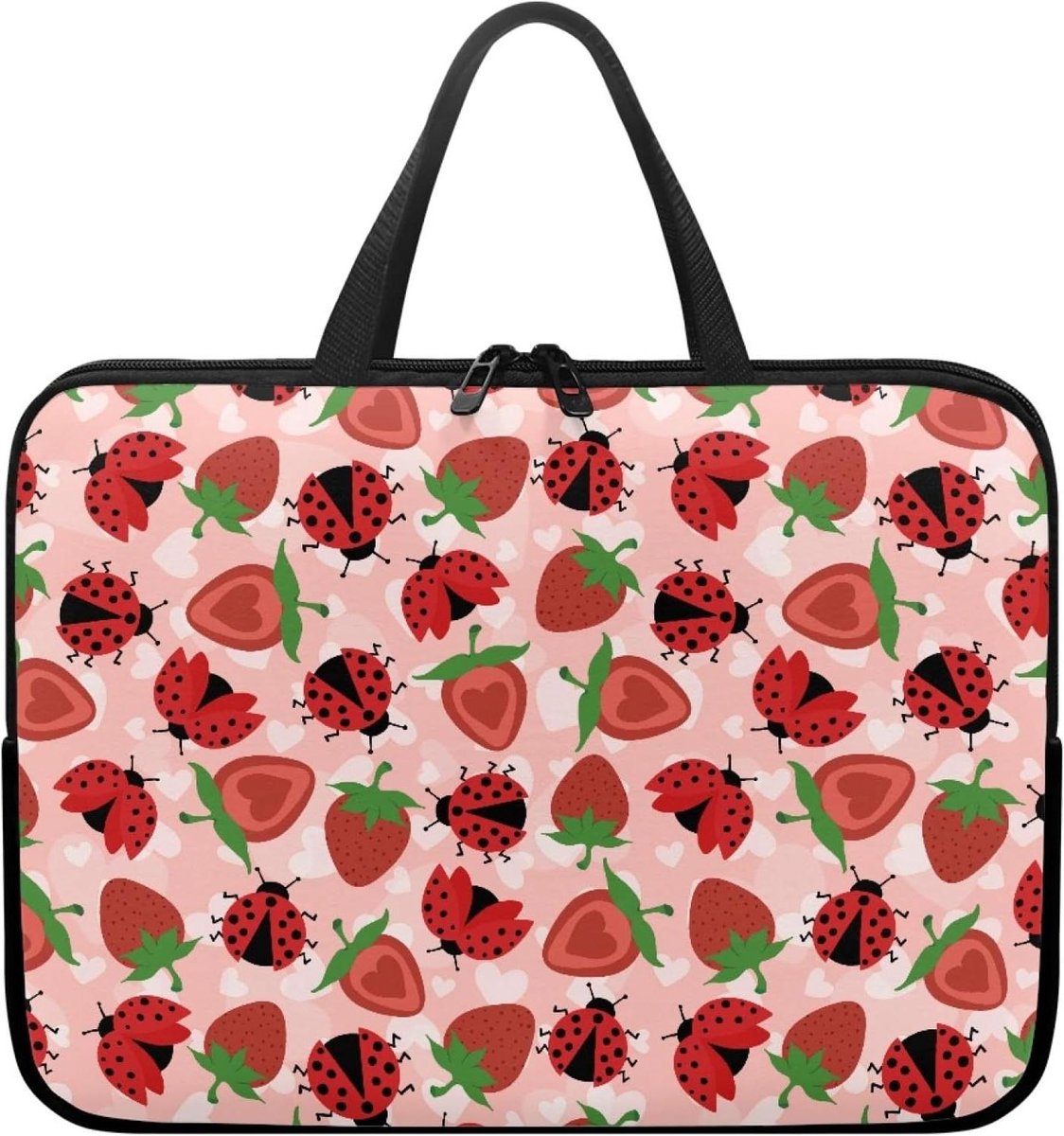 Laptoptas - Computertas - Veilig Vervoer - Waterdicht Materiaal - 17 inch - Roze