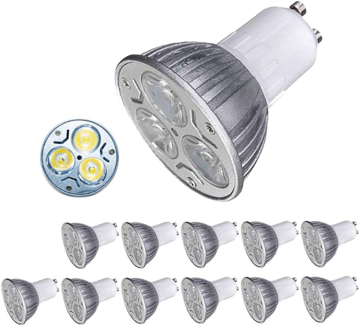 LED Lampen - Spotjes GU10 - Accent Verlichting - Energiebesparend - 12 Stuks - Warm Wit