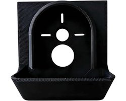 Muur Boren Stofvanger - Gereedschap Beschermer - Schoon Werkgebied - Hoge Stofafvang - 9x8x4cm - Zwart