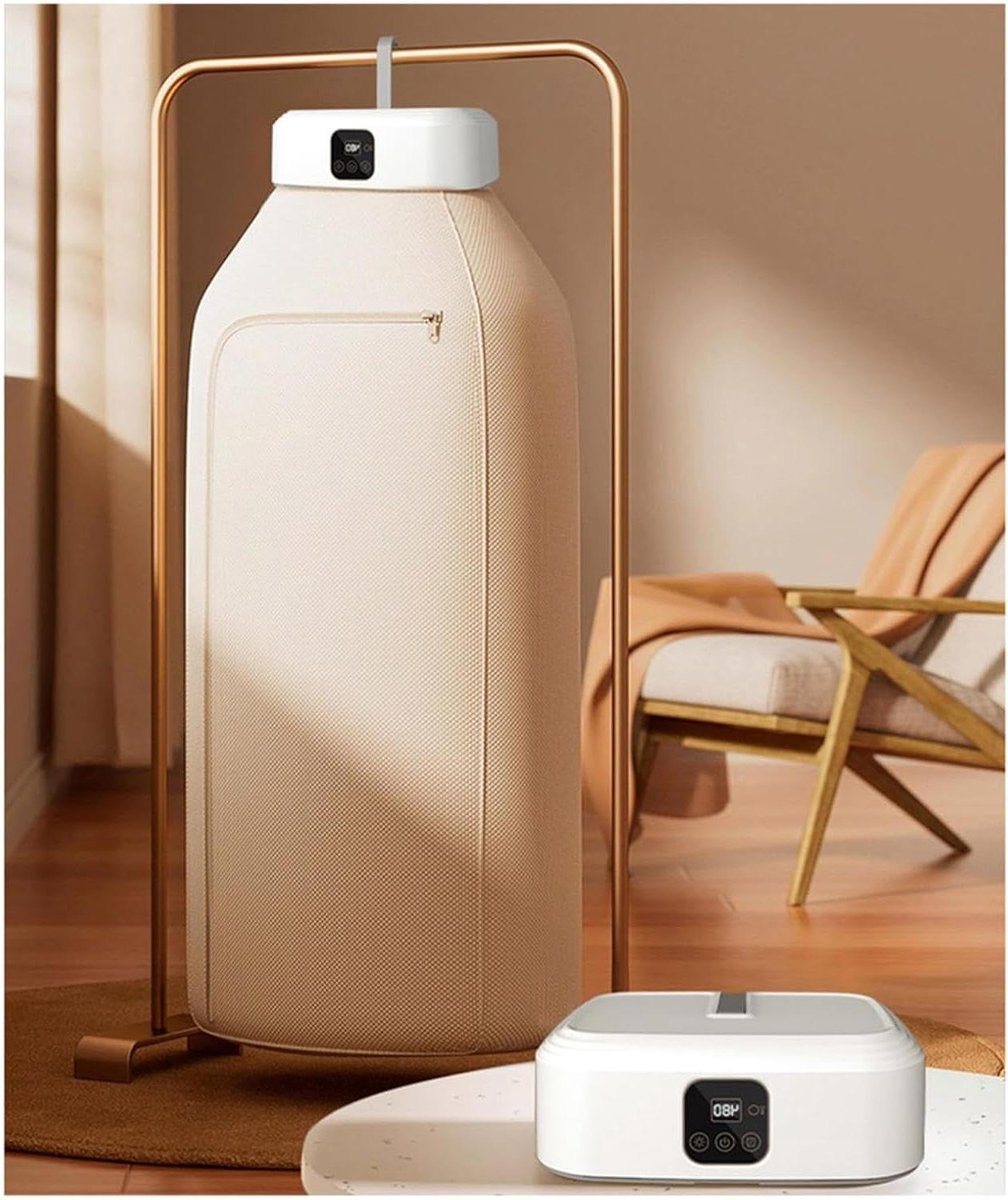 Elektrische Wasdroger Mini Drogers Snel Kleding Drogen Energiezuinig en Stil 10KG Capaciteit Wit
