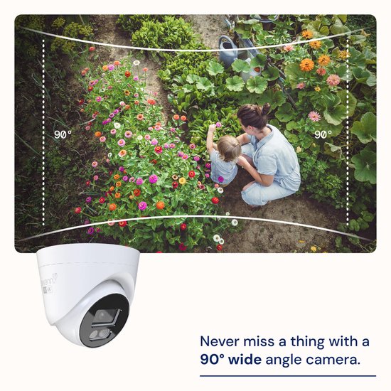 Swann EliteX 12MP Series - Beveiligingscamera's - Add-On Camera - cctv camerasysteem - Spotlight Dome w 2 Way Audio Add On IP Camera - geen abonnementskosten - 6K Ultra HD - Spotlight Dome IP Cameras - Met Microfoon van Merkloos — afbeelding 5