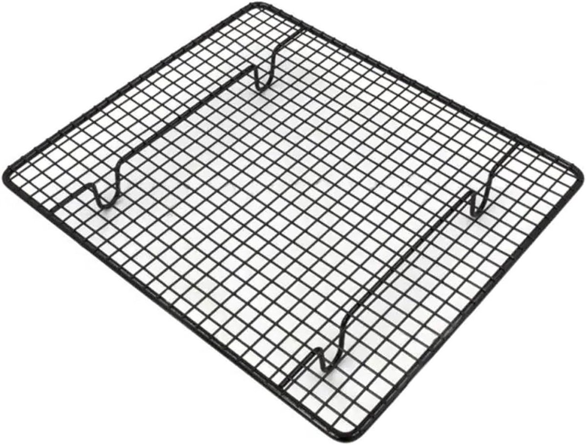 Draadrooster Koeling Tray - Bakrek Oven Plank - Koelen en Bakken - Gelijkmatige Warmte