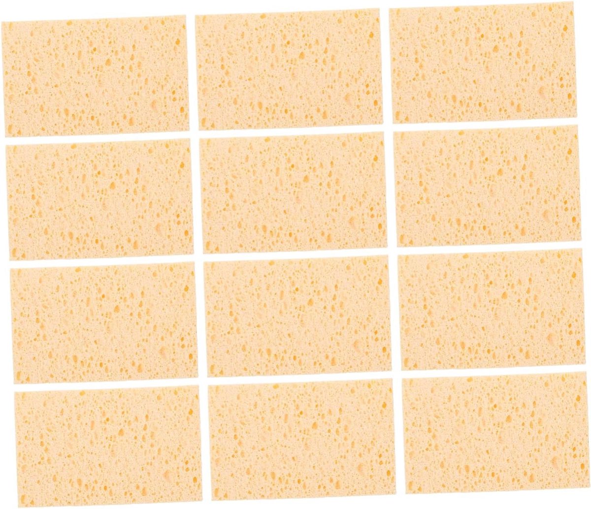 Keuken Sponzen - Afwas Spons - Vaat Reinigen - Sterke Schoonmaakcapaciteit - 12 Stuks - Zoals Getoond