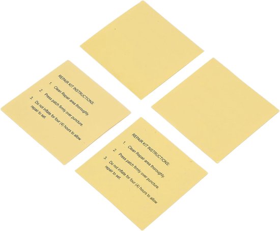 Reparatieset Zwemringen - Pleisters Opblaasbaar - Lekkages Dichten - Zelfklevend Waterdicht - 30 Stuks - Transparant — afbeelding 5