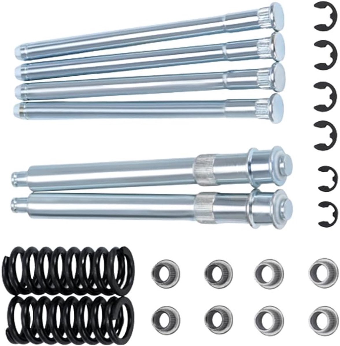 Deur Scharnier en Bush Reparatie Kit met Veer en Roller Pin voor Chevy Suburban C1500 C2500 K1500 K2500 K3500 - Duurzaam, Betrouwbaar en Eenvoudig te Installeren