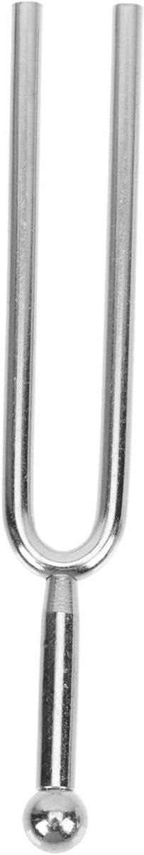 Stemvork - Toon tuner - Instrumenten stemmen - 440hz standaard - 12cm - Zilver