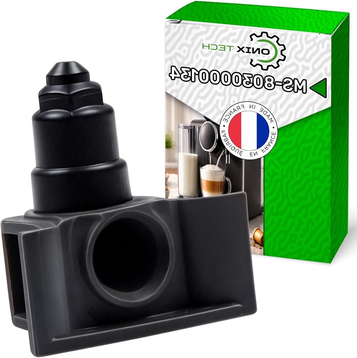 Melkopschuimer - Koffie Accessoire - Koffie Maken - Originele Code - 5 Gram - Zwart