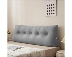 Wedge Cushion, Soft Pillow for Headbone, Back, Triangle Backrest, Support Pillow, Removable Cover, Reading Pillow, 4.5 x 40 x 12 cm