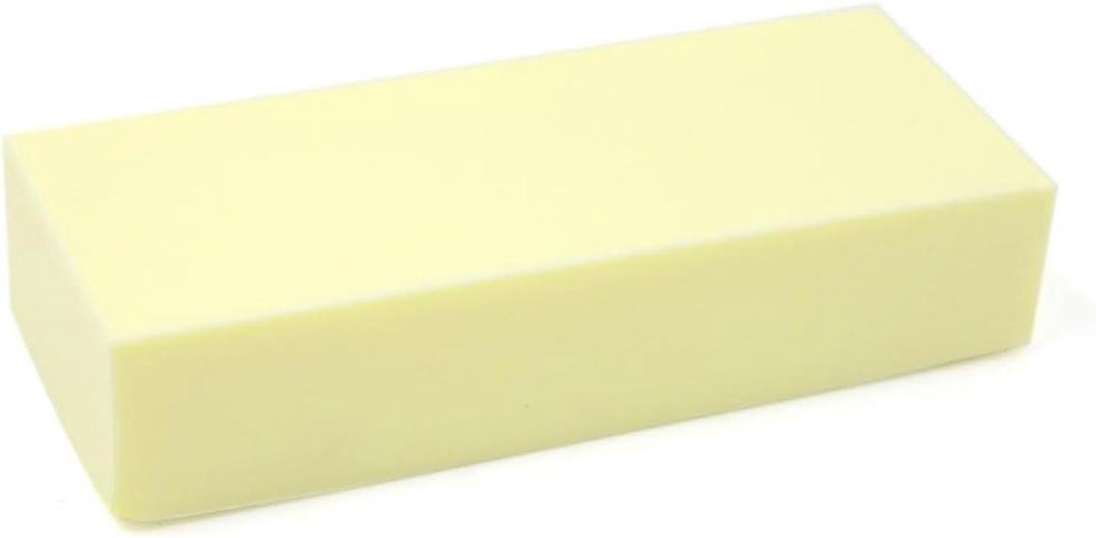Reinigingsspons Auto - Was Spons - Auto Wassen - Extra Groot Formaat - 17cm - Geel