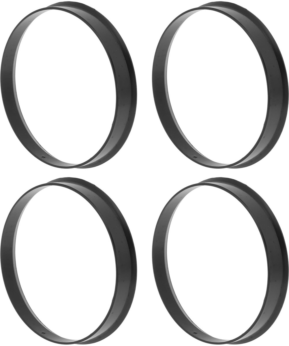 Dailygoods - Cosensi - Dailygoods - Auto Wiel Hub Centric Ringen 66.1mm tot 63.4mm Zwart