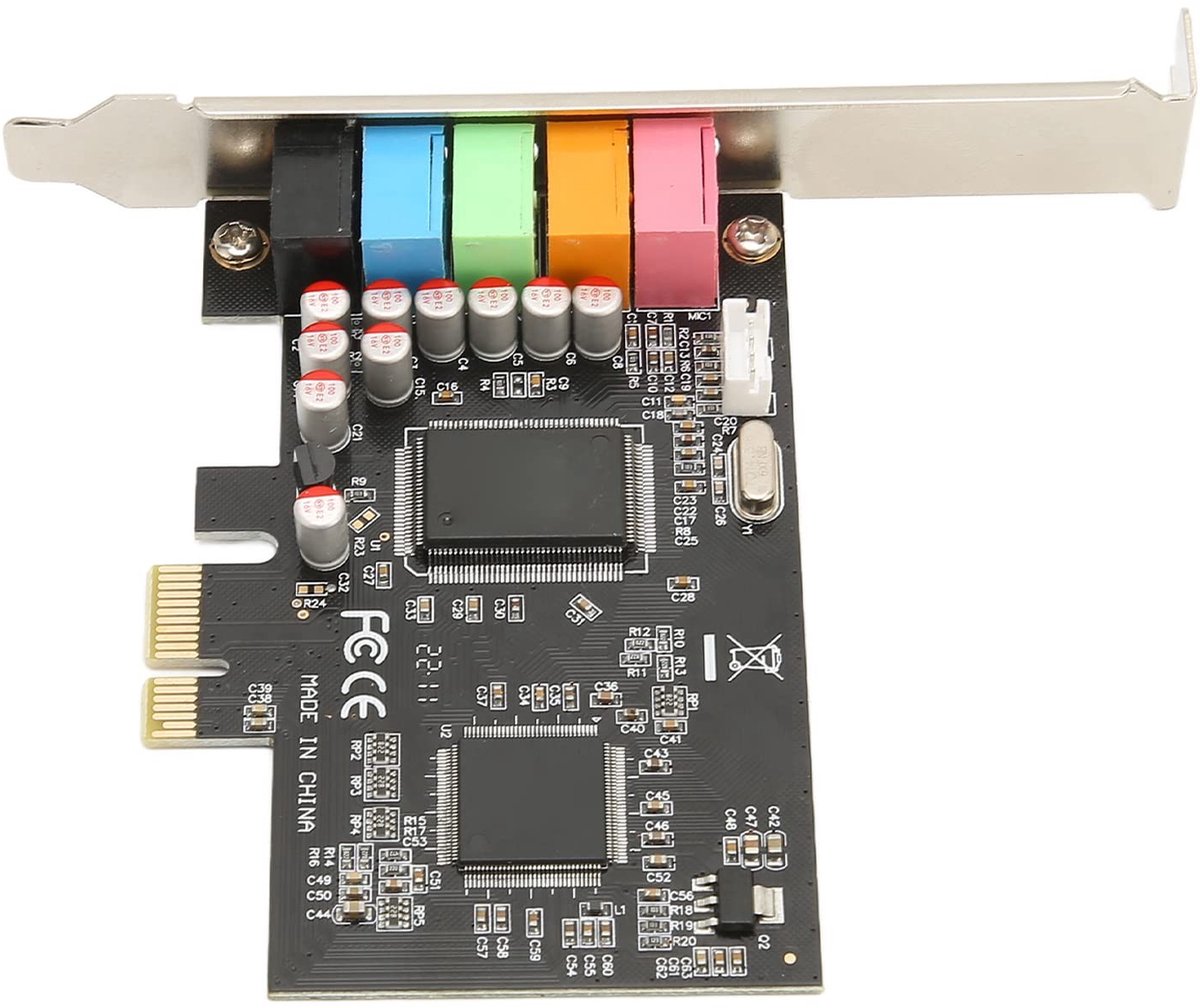 Dailygoods - PCI-E Geluidskaart met 6-kanaals Surroundgeluid