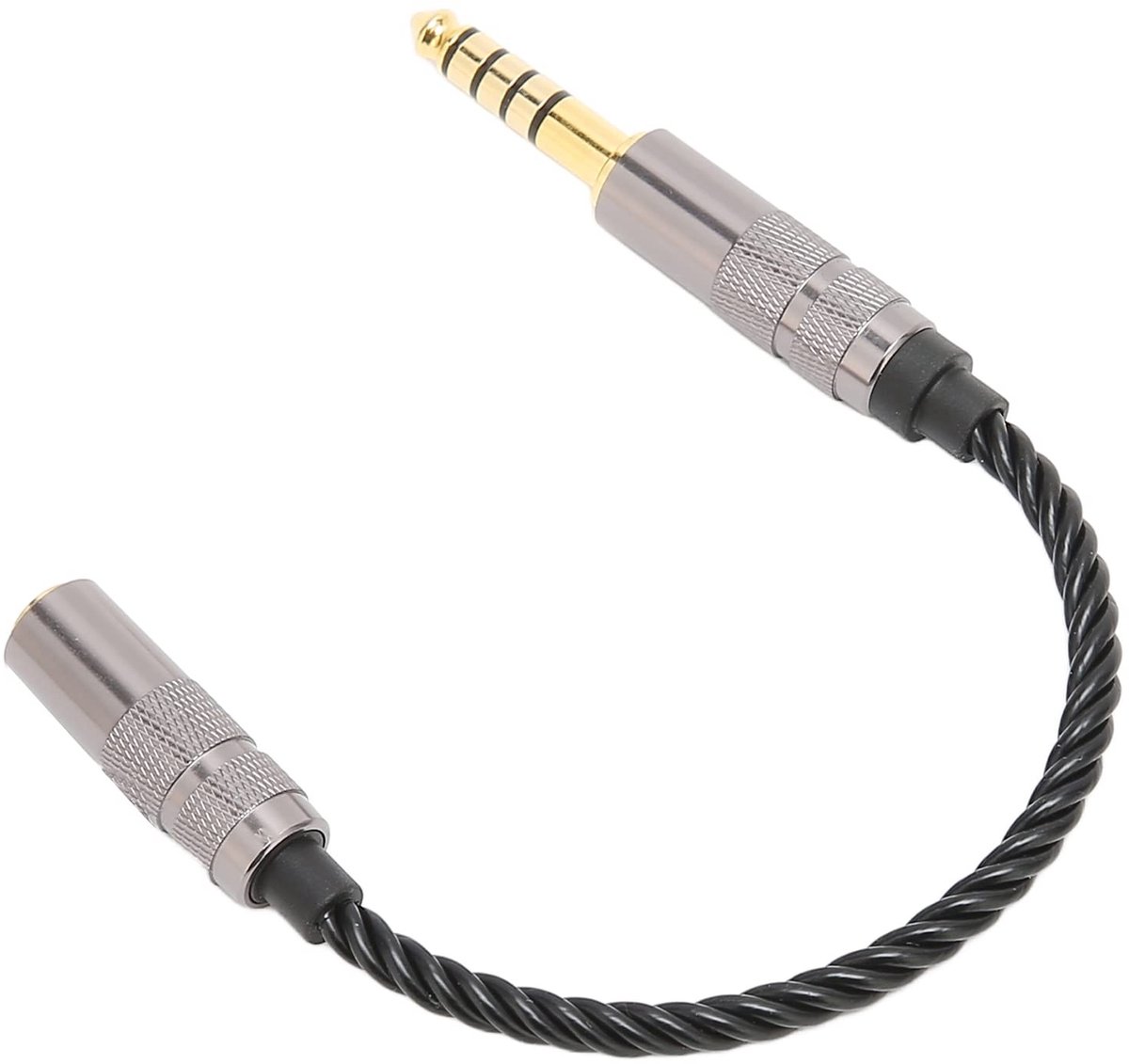 Dailygoods - 4,4 Mm Hoofdtelefoonadapterkabel naar 3,5 Mm Stereo