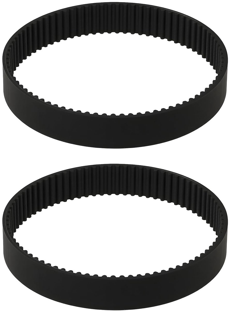 Dailygoods - 2 Stuks Aandrijfriem voor Schaafmachine 324427-00 Compatibel