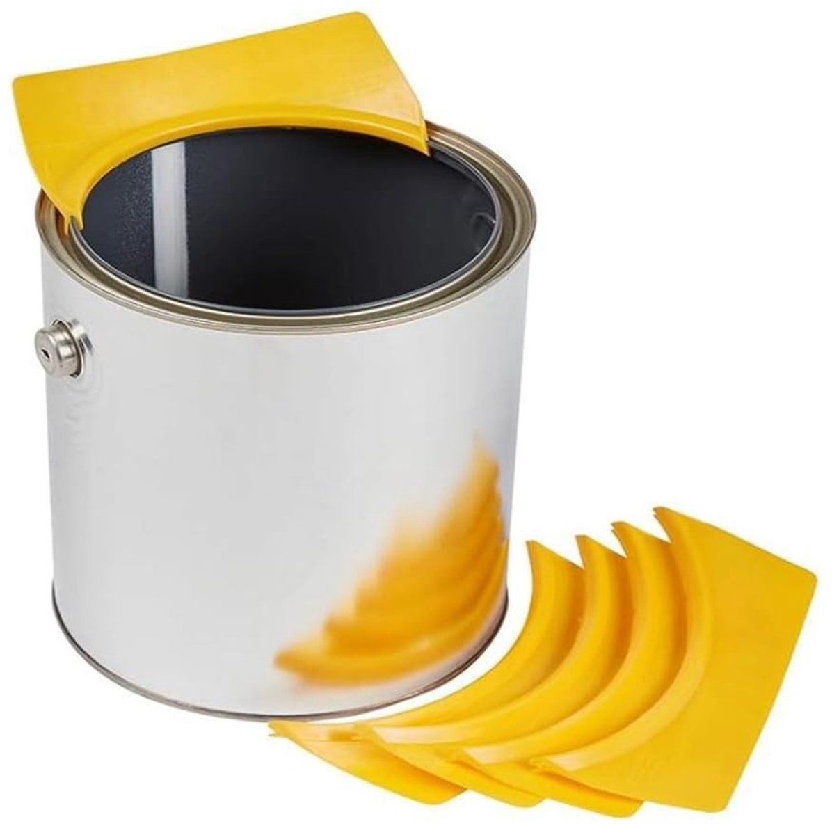 Dailygoods - Set van 4 Herbruikbare Schenktuiten voor Verfblikken