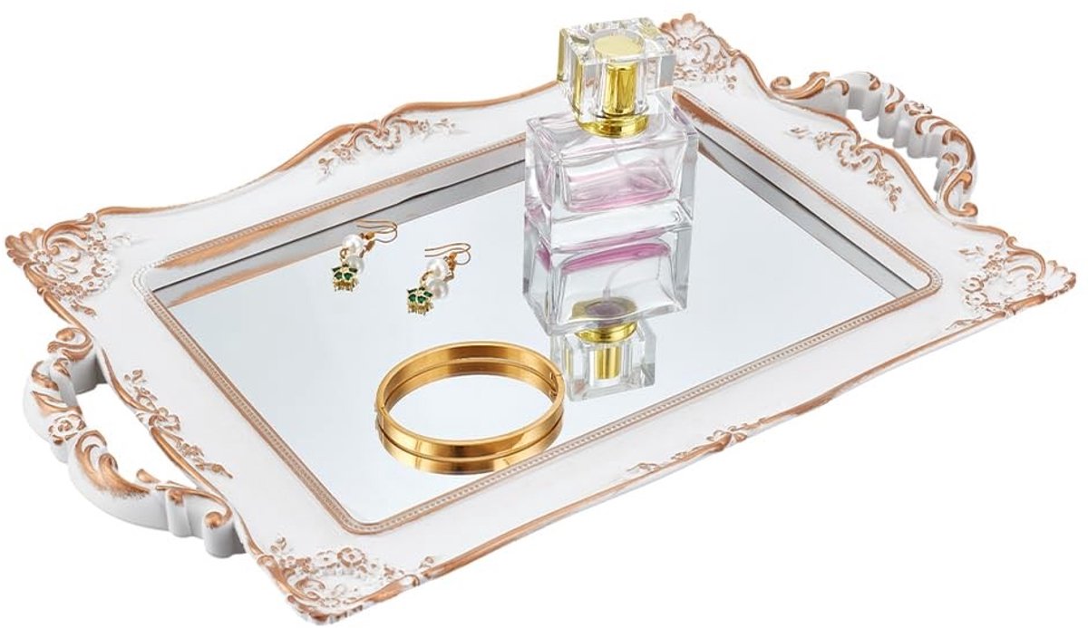 Dailygoods - Vintage Decoratieve Spiegel met Handvat
