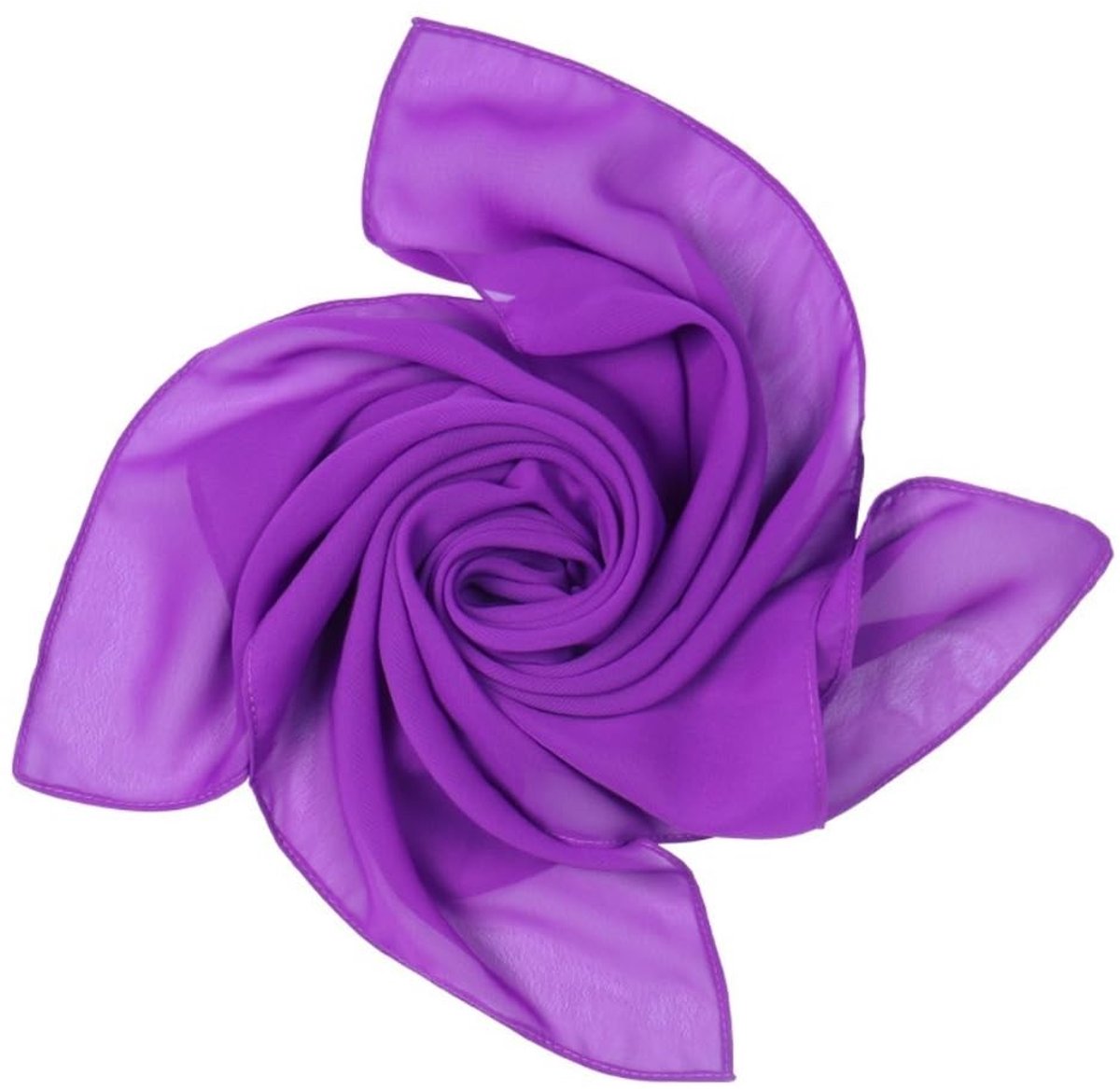 Dailygoods - Vierkante Jongleerdoek van Polyester 60 x 60 cm voor Dans en Jongleren