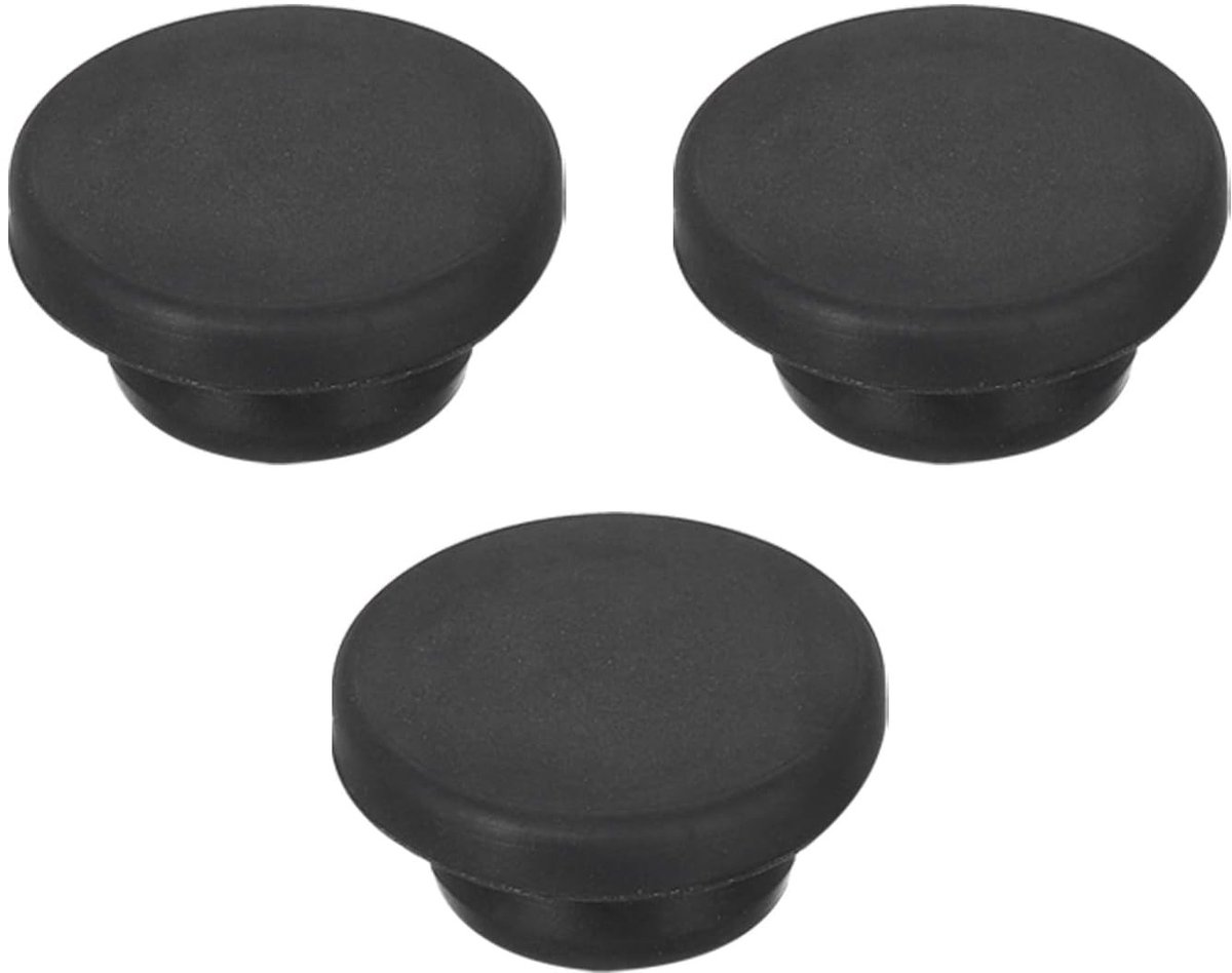 Dailygoods - Set van 3 T-vormige Siliconen Pluggen voor Waterdichte Afdichting