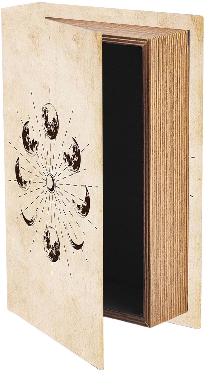 Dailygoods - Decoratieve Boek Opbergdoos in Vintage Stijl