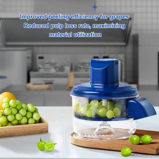 Dailygoods - Oplaadbare Elektrische Druivenpeelingsmachine voor Thuis — afbeelding 3