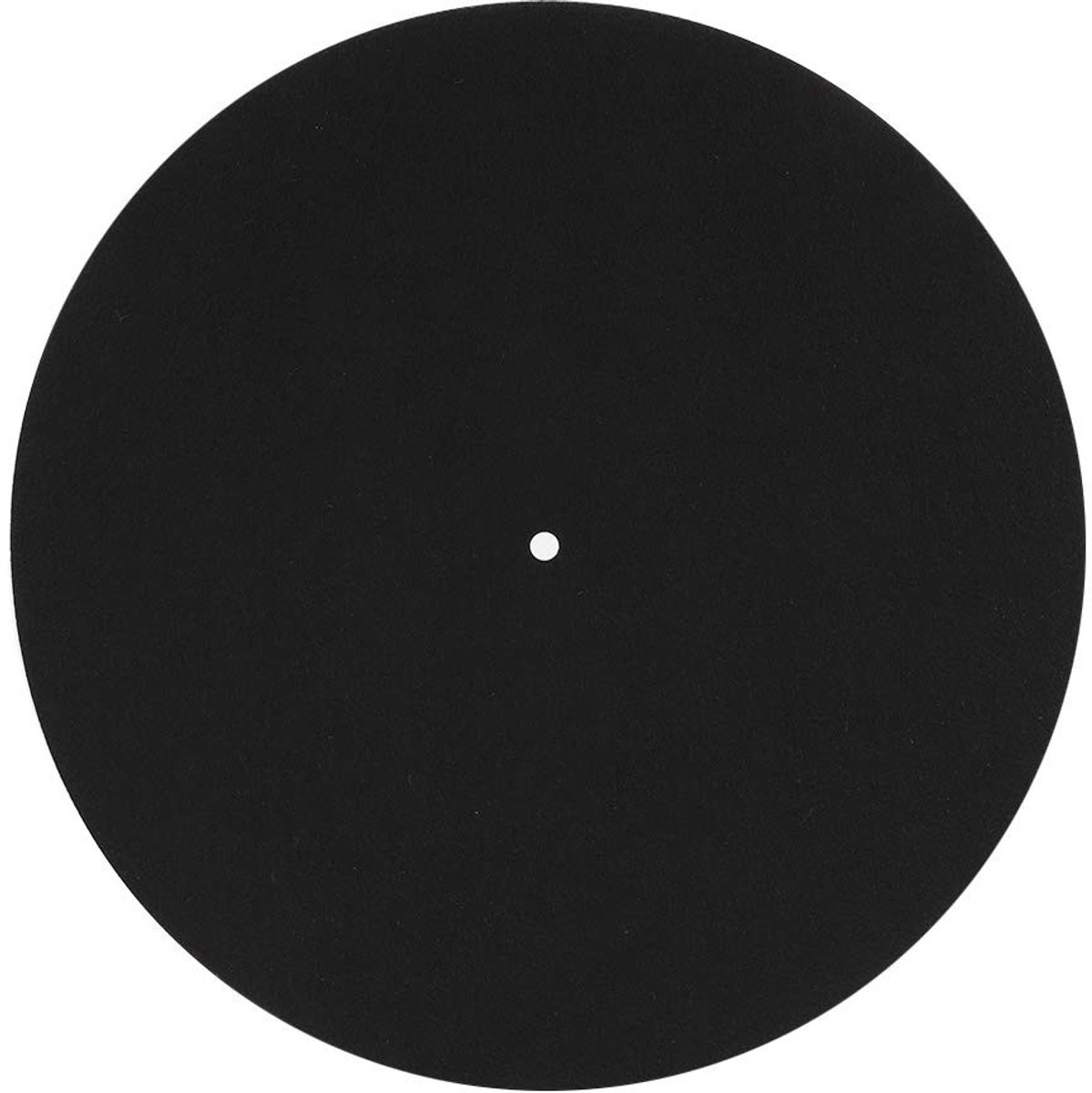 Dailygoods - Dailygoody - Platenspeler Mat - Antislip Vilt - Ultradun en Antistatisch - 12 Inch - Bescherming voor Platen - Geluidsverbetering - Geschikt voor Hifi...