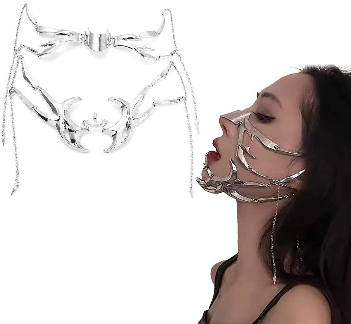 Dailygoods - Metalen Halfmasker voor Cosplay en Decoratie