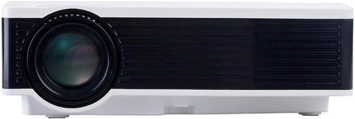 Draagbare Projector - Mini Beamer - Thuisbioscoop Creëren - Draadloze Wifi Connectie - 300 Inch Scherm - Wit