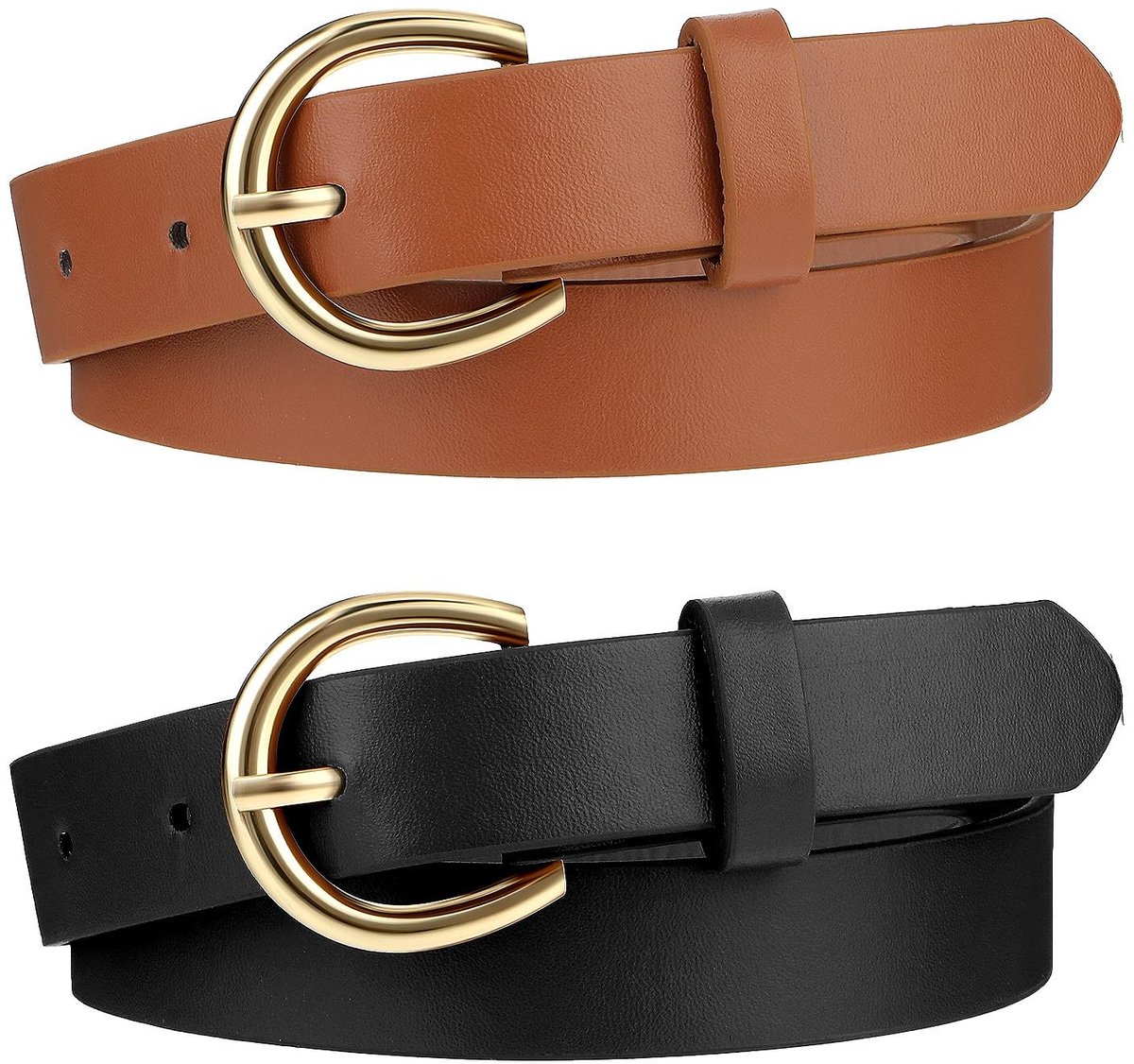 Cosensi - Dailygoods - Set van 2 Verstelbare Leren Riemen voor Kinderen