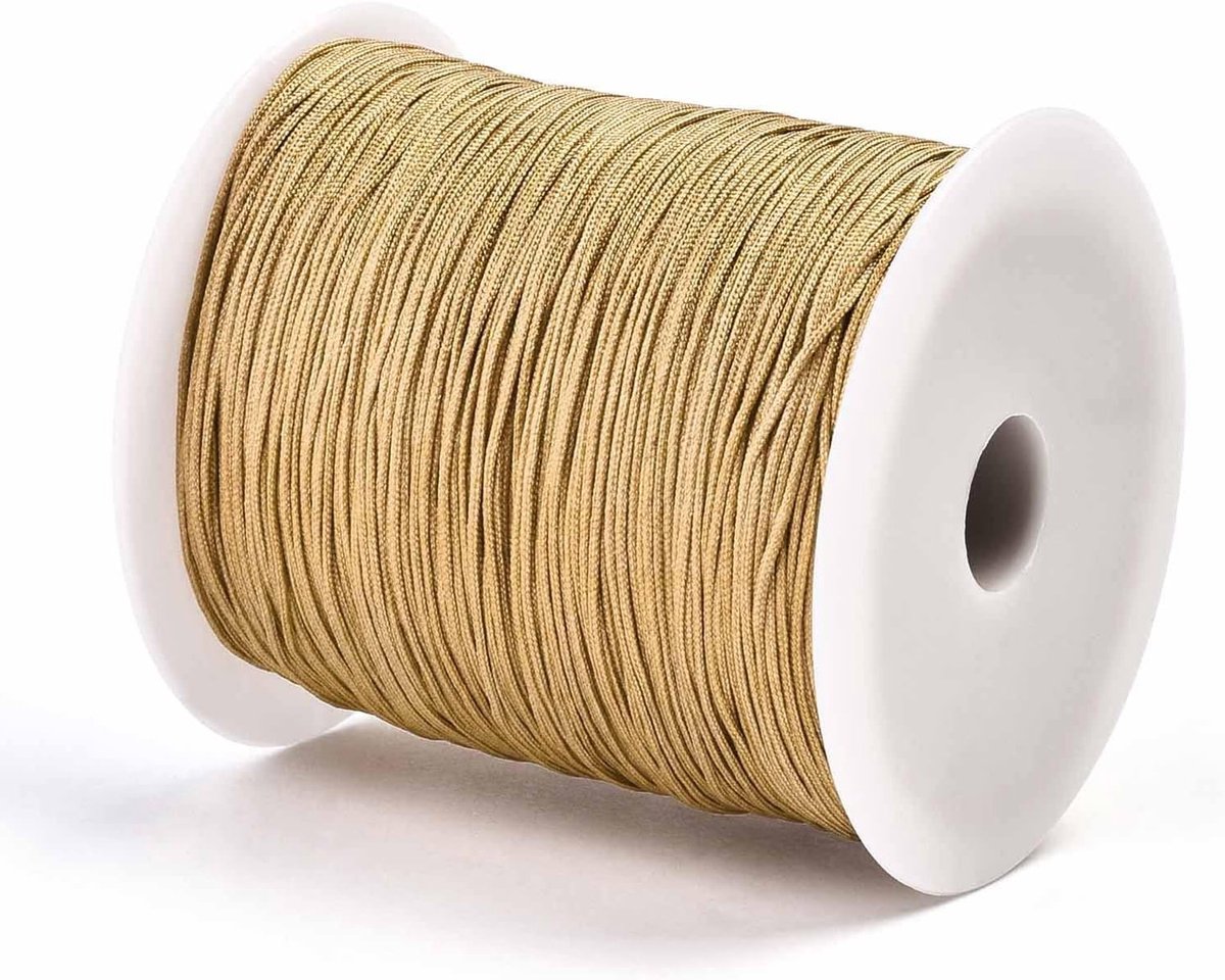 1mm Nylon Kralen Draad voor Macramé, Chinese Knoop Touw en Sieraden Maken, Perfect voor Thuisdecoratie