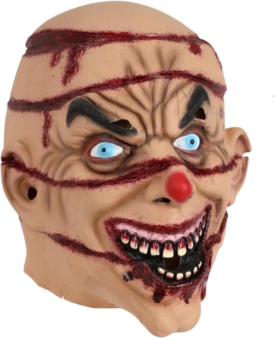 Cosplay Gezichtsmasker - Uniek Hoofddeksel - Feestelijke Optredens - Creatief Latex Ontwerp - 35 x 25 x 5 cm