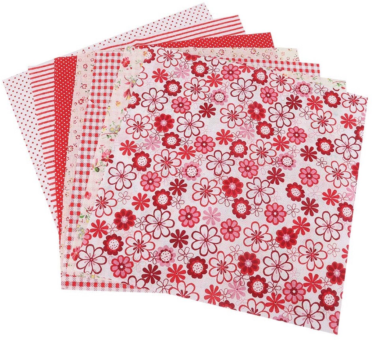 Dailygoods - 7 Stuks Katoenen Stof Bundel voor Creatieve Projecten