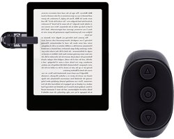 Afstandsbediening Paginaturner – Draadloze Clicker – Comfortabel Lezen – Dubbele Modus – Type C Opladen – Zwart