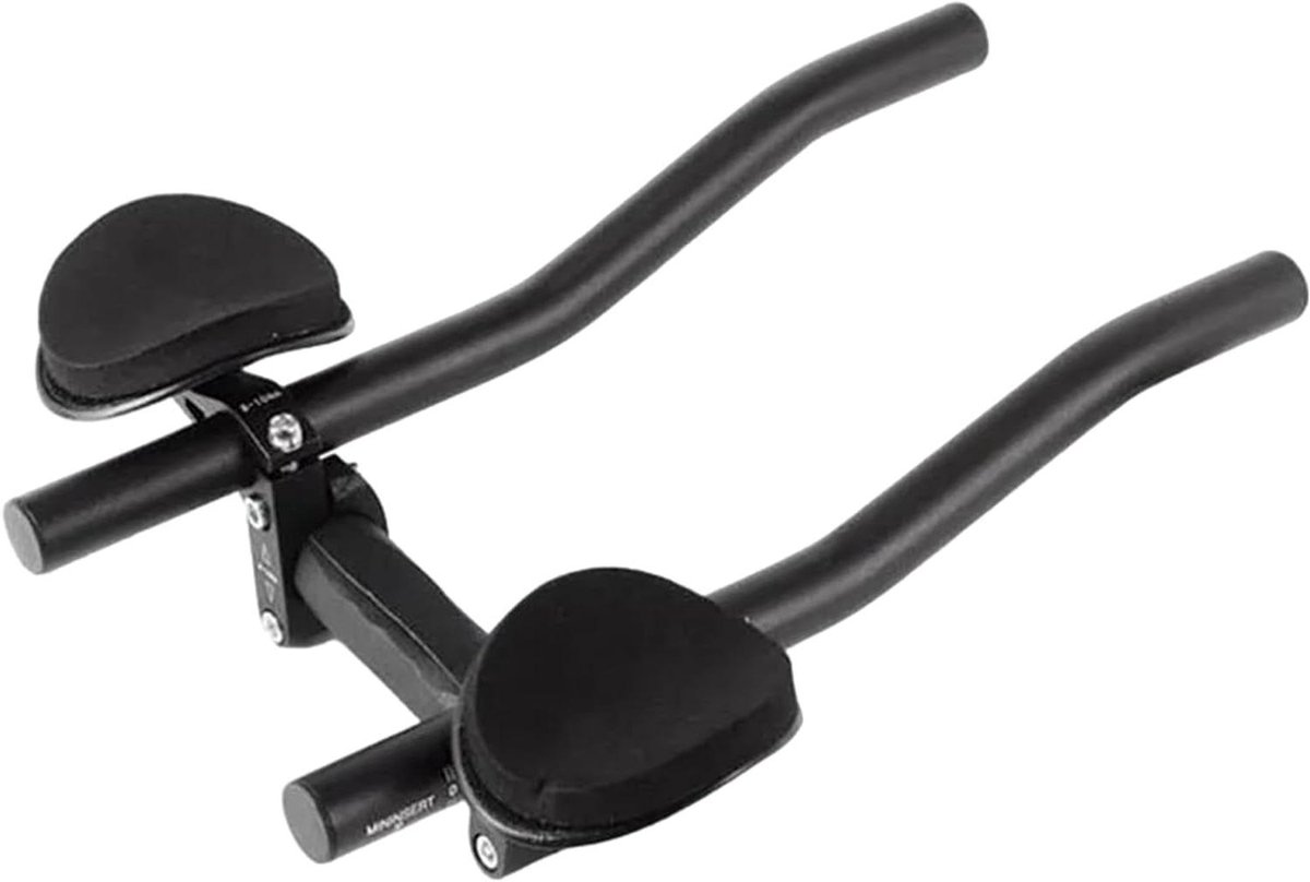 Fiets Stuur - Aerodynamisch Stuur - Lange Afstand Fietsen - Ergonomische Ondersteuning - 34 x 8 x 7 cm - Zwart