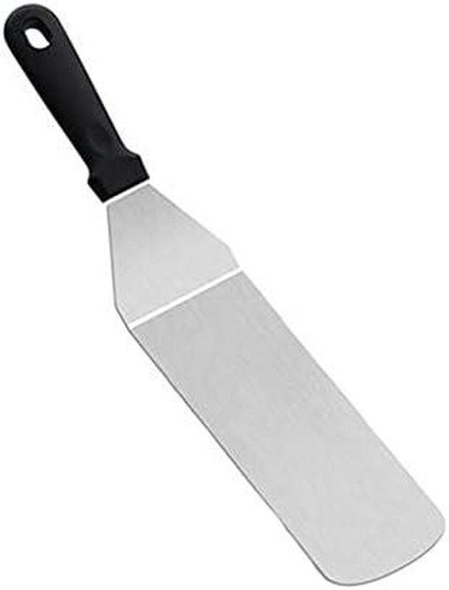 Pizza Schep - Keuken Spatel - Barbecueën Bakken - Roestvrij Staal - 36.5cm Lang - Zilverkleurig