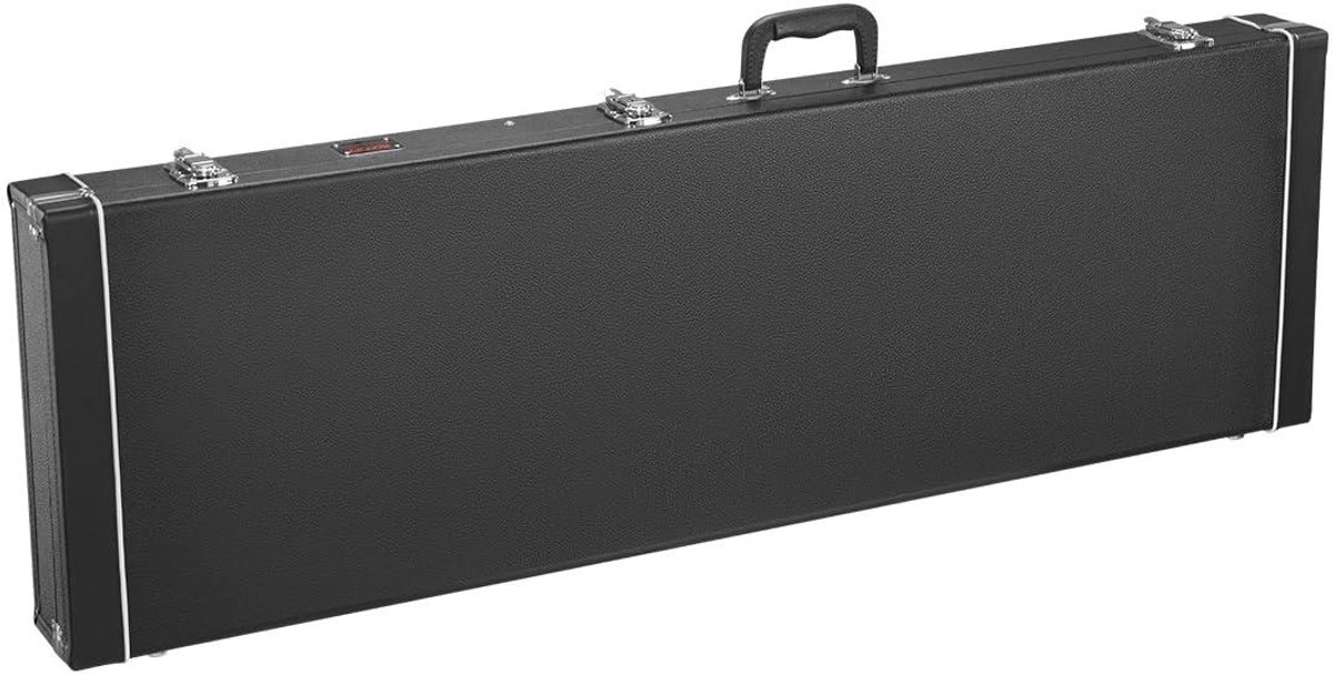 Gitaarkoffer - Bas Koffer - Instrument Bescherming - Waterdichte PVC - 122 cm - Zwart