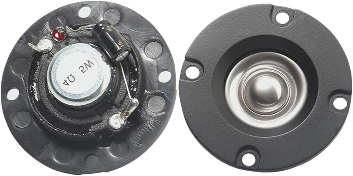 Tweeter Speakers - Hoge Tonen - Muziek Luisteren - 5W Vermogen - 2 Inch - Zilver