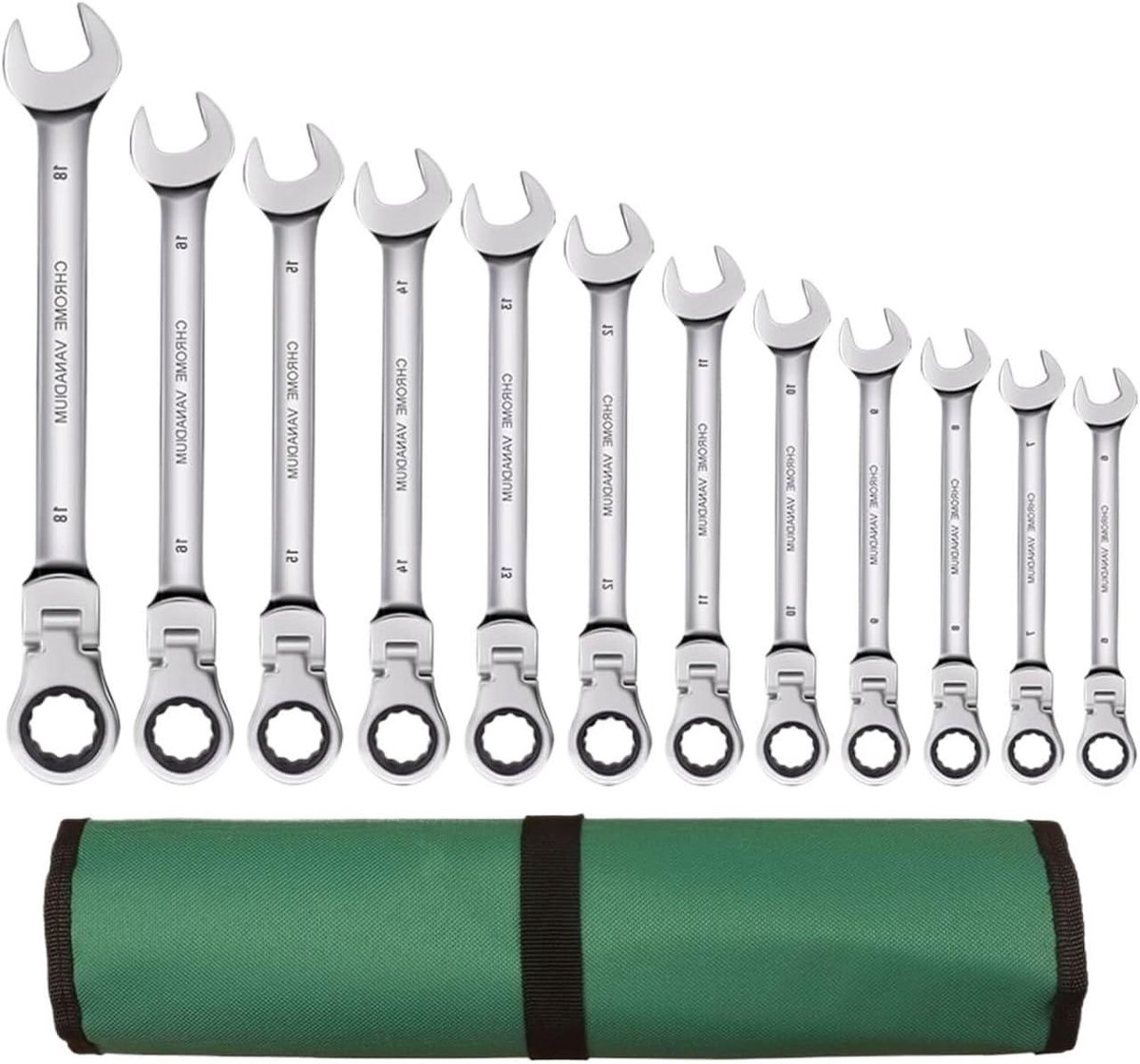 Gereedschapsset - Handgereedschap set - Huishoudelijk onderhoud - Chroom-vanadiumstaal - 12 stuks - A