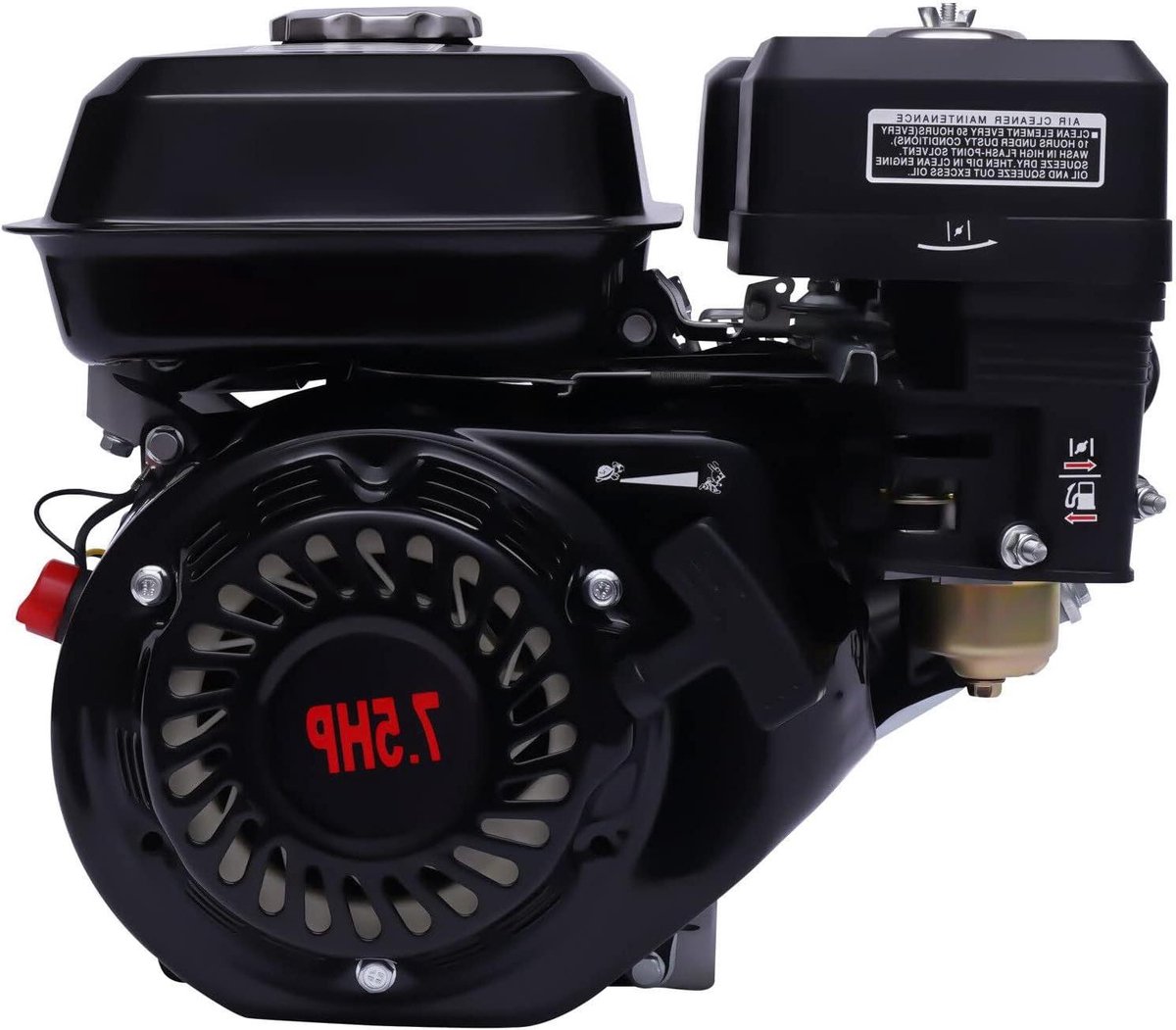 Motor - Aangedreven Motor - Apparatuur Aandrijven - Oliebescherming - 5.1 KW - Zwart