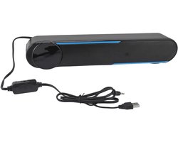 Soundbar Luidspreker – Hifi speaker – Home entertainment – Touch control – USB 2.0 – Zwart