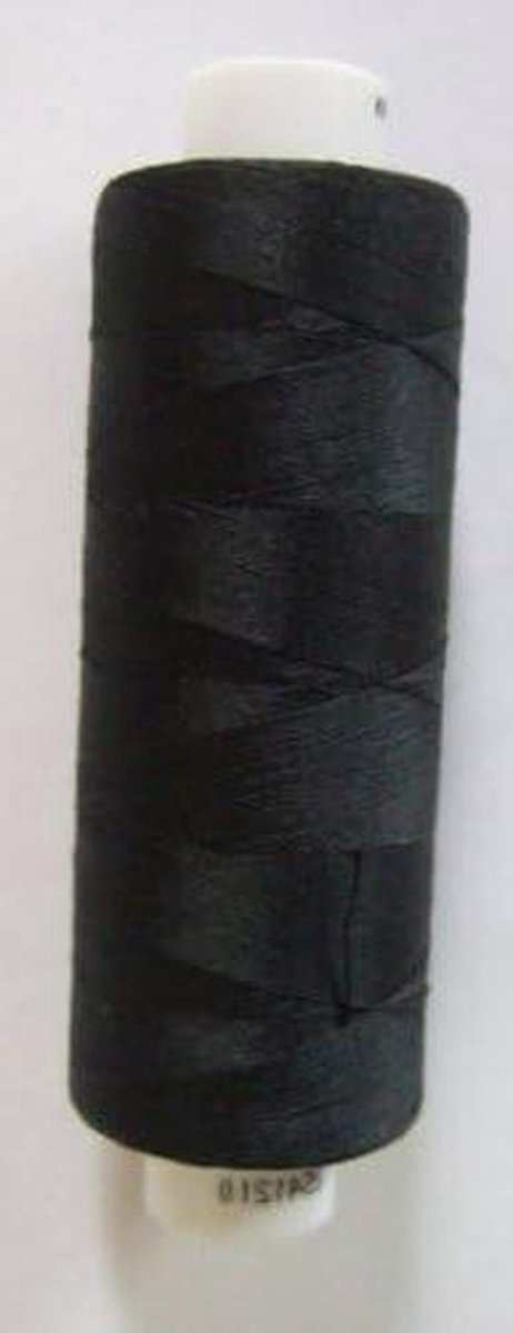 Naaigaren Set - Polyester Garen - Klusjes Thuis - Voor Alle Stoffen - 500 Meter - Zwart