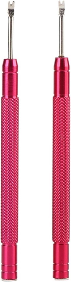 Professionele Horloge Reparatiewerktuigen, 2 Stuks Verwijderingsgereedschap voor Uur-, Minuut- en Secondewijzers, Aluminium Horloge Accessoires en Handgereedschap