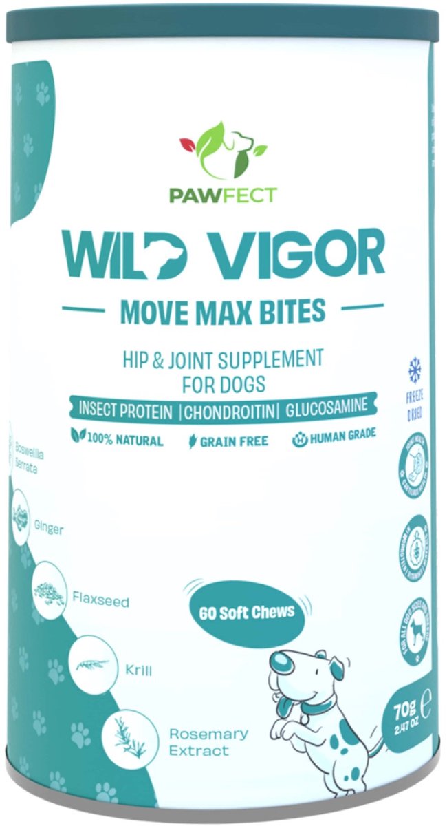 Pawfect Wild Vigor Move Max Bites 70 gr.
