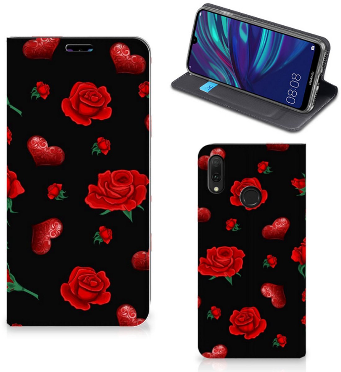Huawei Y7 hoesje Y7 Pro (2019) Magnet Case Valentine