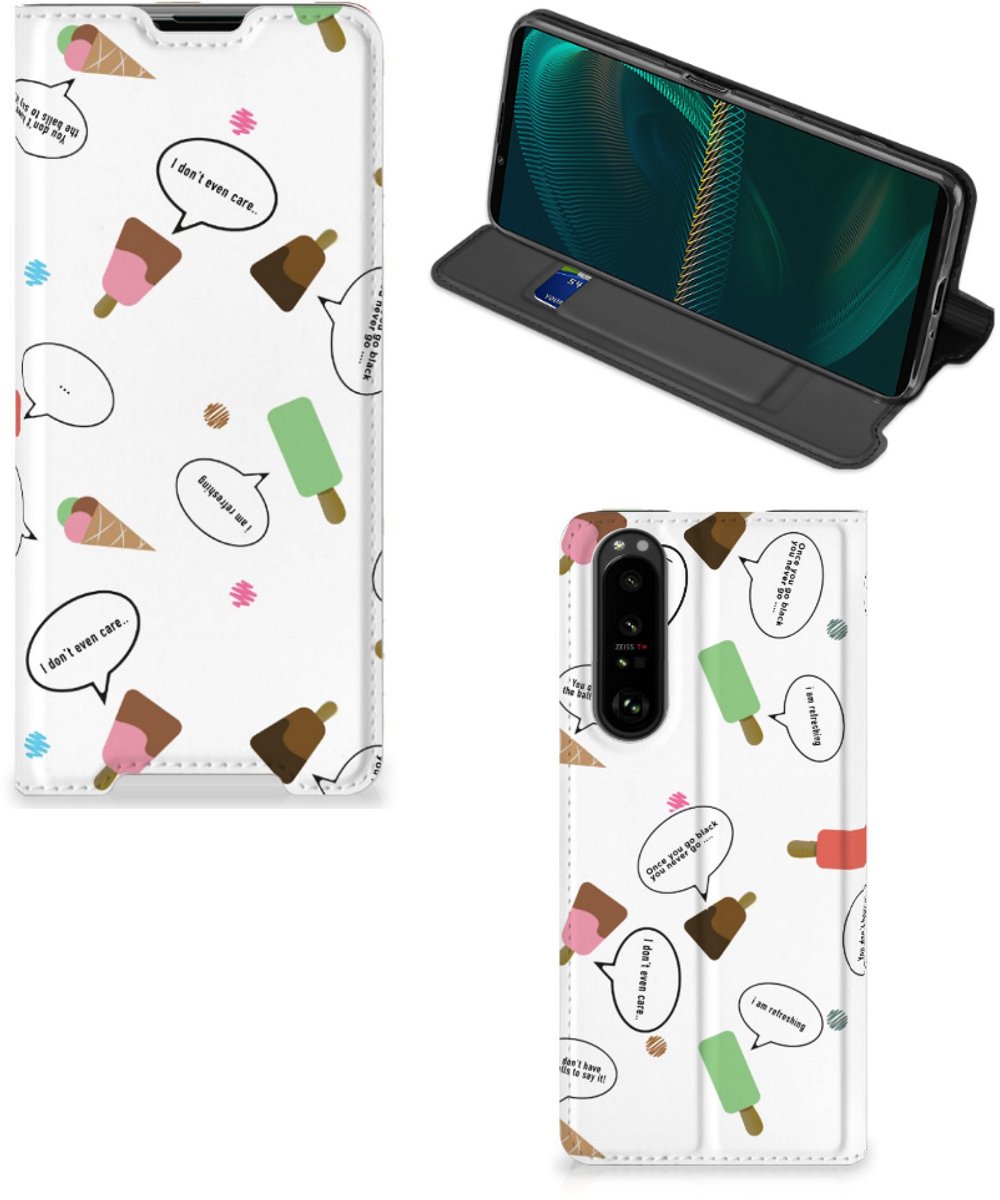 Sony Xperia 5 III Flip Style Cover IJsjes