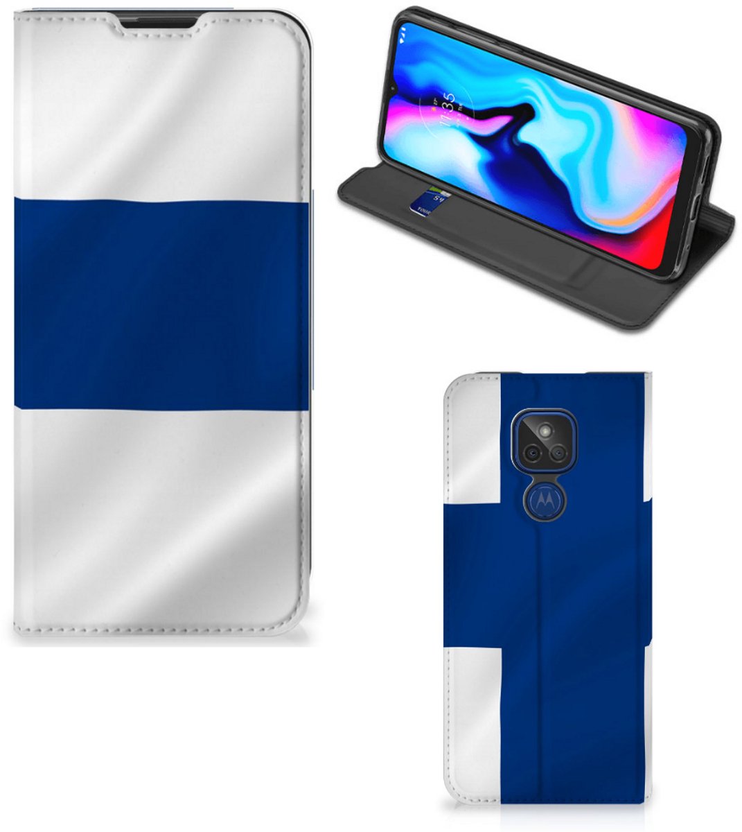 Motorola Moto G9 Play Standcase Finland
