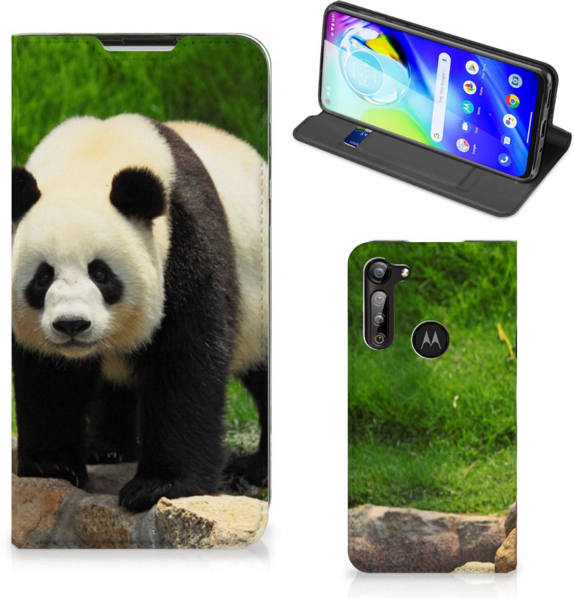 Motorola Moto G8 Power Hoesje maken Panda
