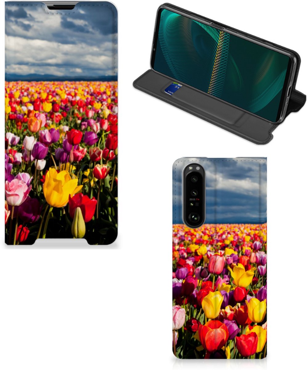 Sony Xperia 5 III Smart Cover Tulpen