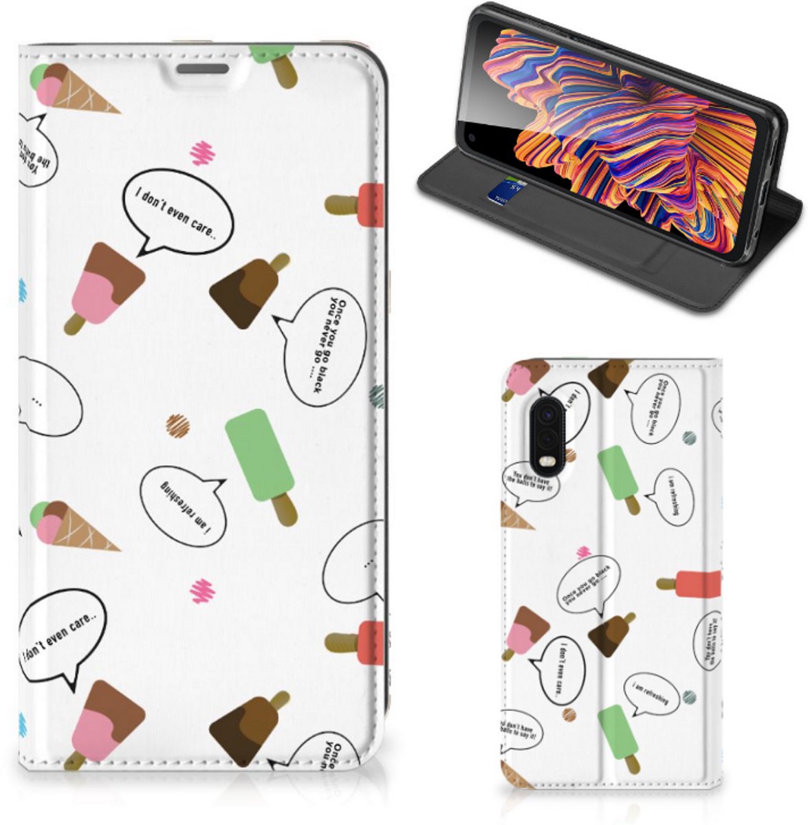 Samsung Xcover Pro Flip Style Cover IJsjes