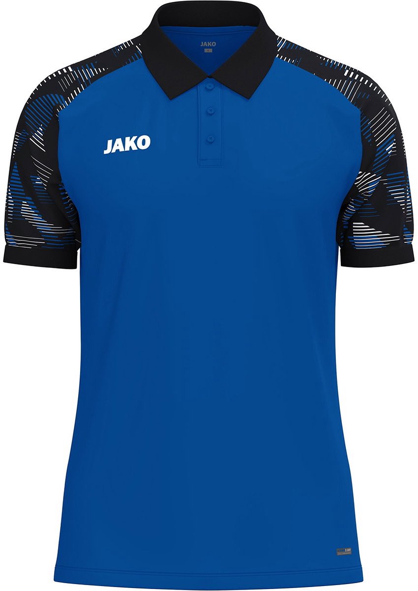 Jako Sonic Polo Kinderen - Royal / Zwart | Maat: 164