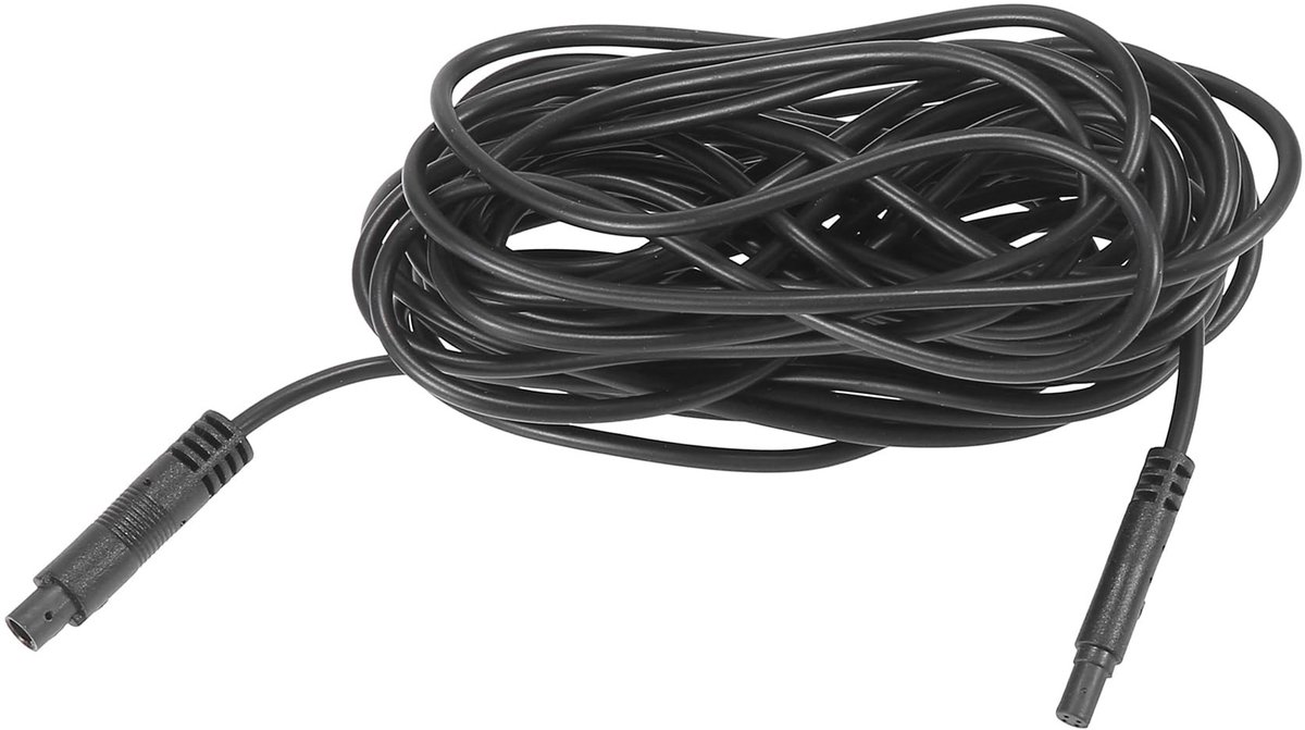 Dailygoods- Verlengkabel 5 meter - 4-pins - Achteruitrijcamera - Dashboardcamera - Mannelijke/vrouwelijke aansluiting - Eenvoudige installatie - Camera Kabel